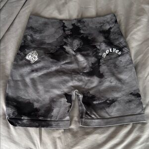 Darc sport Gray Tie-Dye Women's Shorts